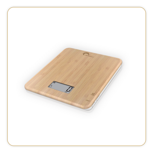 Slim Bamboo kitchen scale - Ref 8543