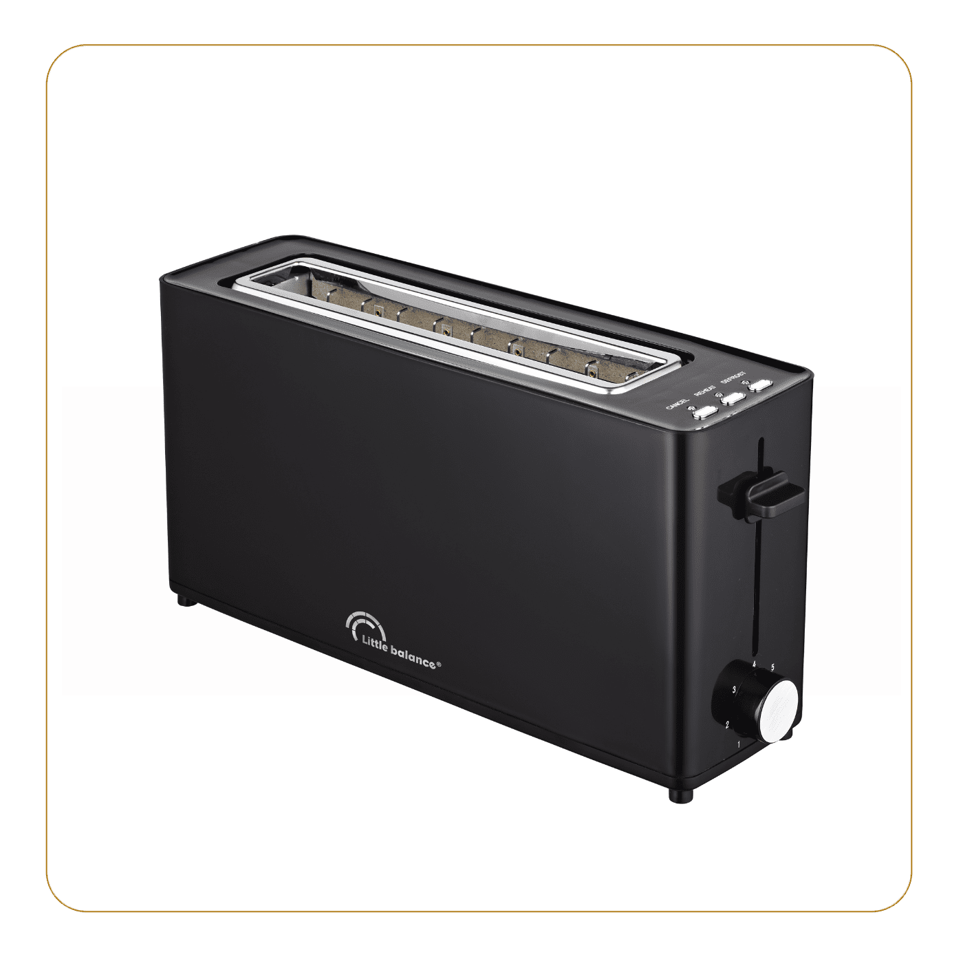 Balance Toast Grille pain, Happy Toast Black Edition