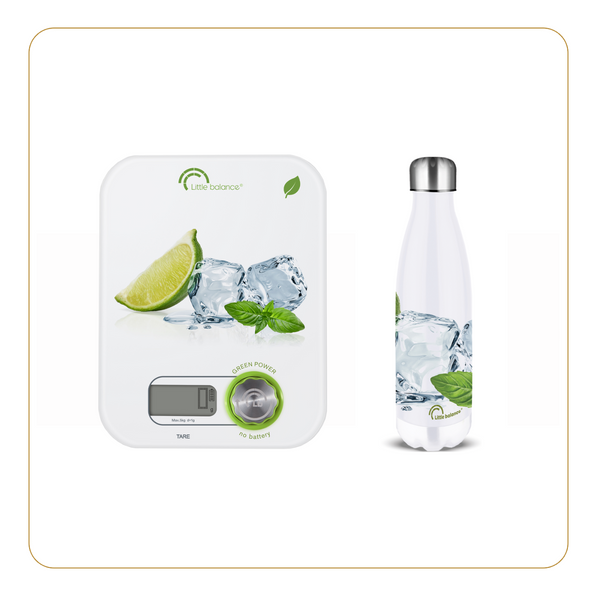 Responsable set (scale + isothermal bottle) Lemon ice - Ref 8530