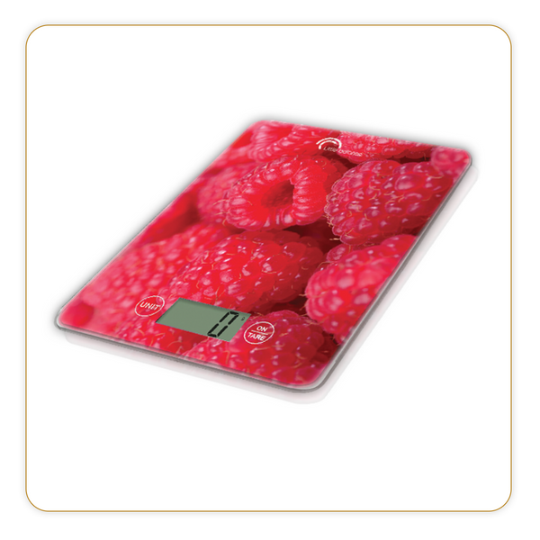 Slim Raspberry kitchen scale - Ref 8102