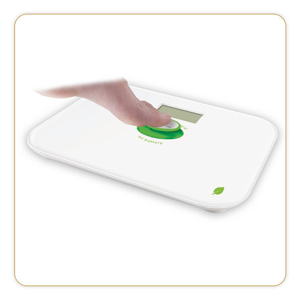 Bathroom scale, Kinetic White / Green, No battery - Ref 8154