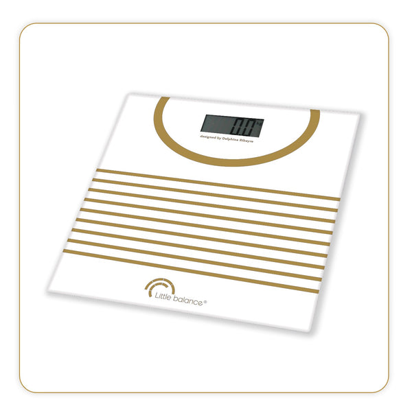 Bathroom scale, Marinière Gold - Ref 8330
