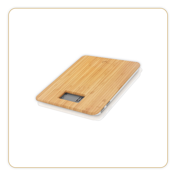 Kitchen scale, Happy Food, Bamboo - Ref 8344