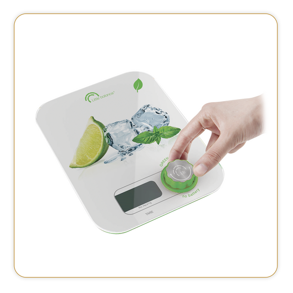 Kitchen scale, Kinetic Flower, Citron Ice, without battery - Ref 8447
