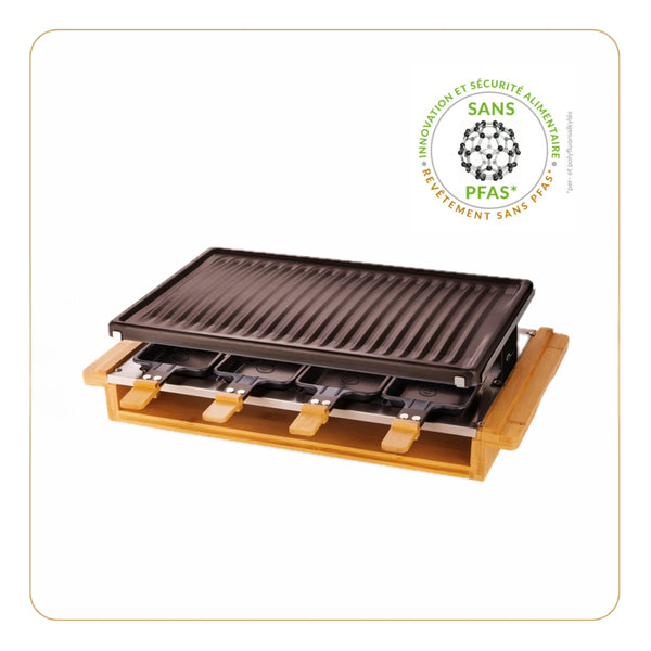 Appareil à raclette, Meuuuh Premium 8 - Ref 8501
