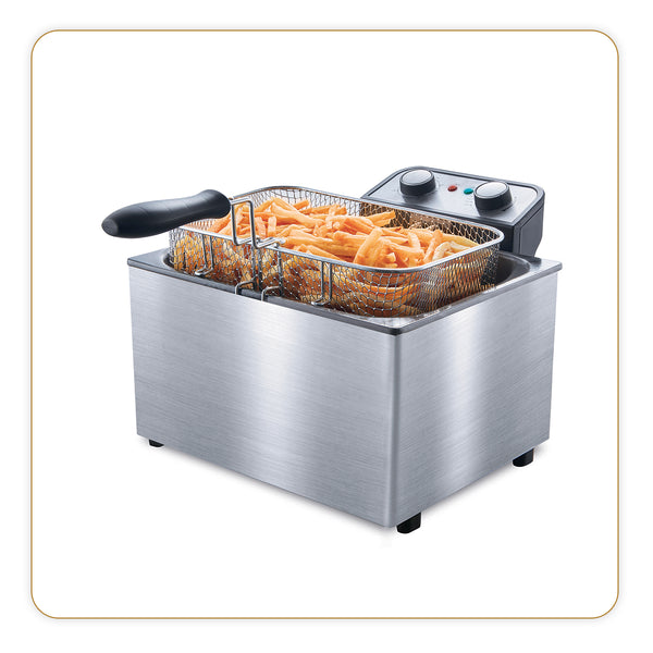 Friteuse, Happy Frites XL Twin, 5L - Ref 8522