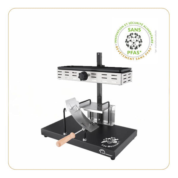 Appareil à raclette traditionnel, Pro Savoyarde 1/2 meule Meuuuh - Ref 8752