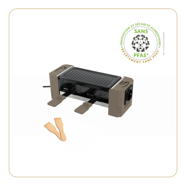 Raclette machine, Happy Connect 2 Meuuuh, Nutmeg - Ref 8763