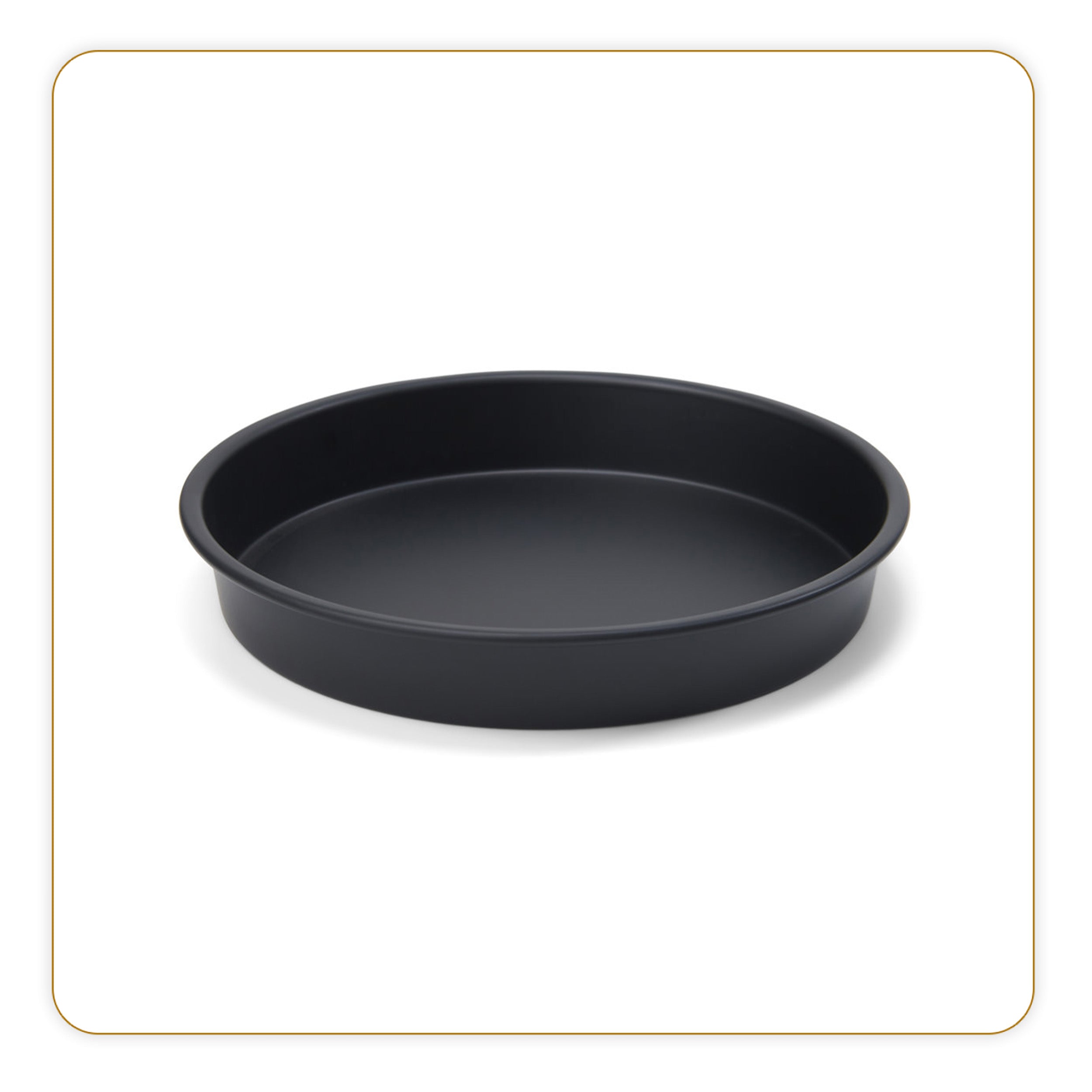 Plaque à Pizza En Acier Inoxydable Pour Air Fryer – Cuisson Maison Parfaite, Chaleur Uniforme, Anti-Adhésive – Accessoire Polyvalent Four & Air Fryer