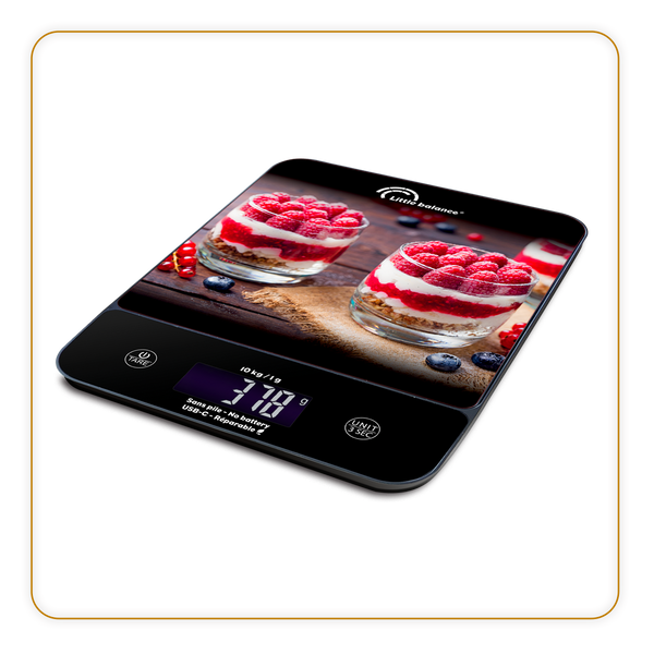 Kitchen scale, Happy Genius 10 Cheesecakes USB, without battery - Ref 8846