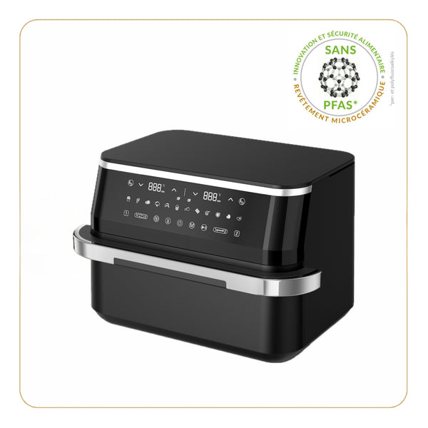 Friteuse sans huile, Crousty Light Duo Flex 9L - Ref 8865