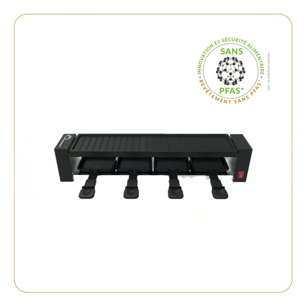 Appareil à raclette, Black Jura 4, Noir - Ref 8941