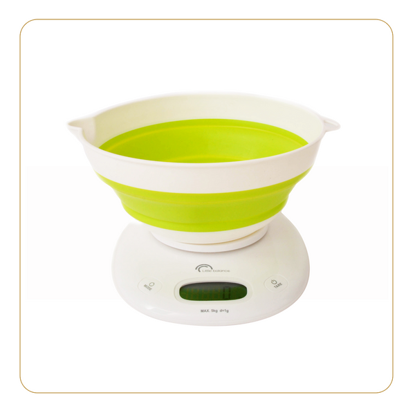 Balance culinaire avec bol pliable, Bol 'Up - Ref 8064