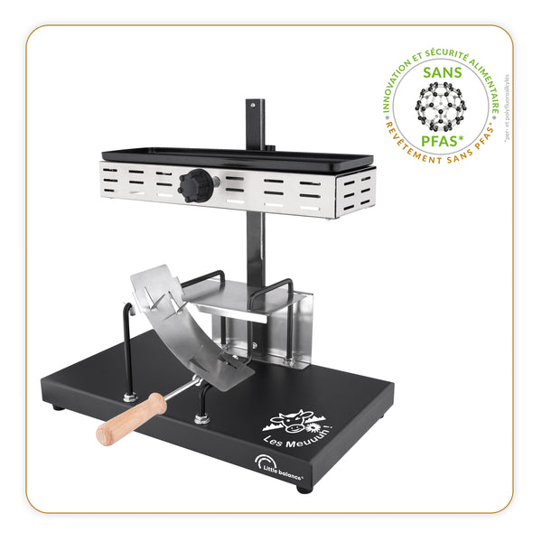 Traditional raclette machine, Pro Savoyarde 1/2 Meuuuh wheel - Ref 8752